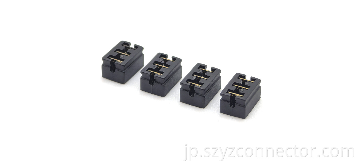 2.54mm Pitch MINI Jumper 3-in-line H6.0mm